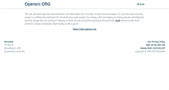 Desktop Screenshot of opensrc.org